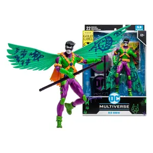Figurine McFarlane Toys DC Multiverse Jokerized Red Robin (New 52) (Gold Label) image-6