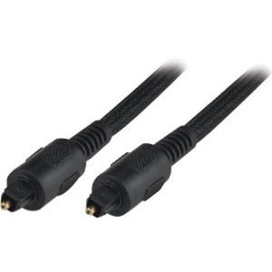 Câble Toslink HQ tressé mâle vers mâle MCL Samar