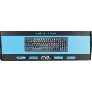 Clavier azerty sans fil MCL image-2