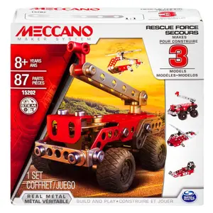 Set of 3 rescue building sets Meccano Meccano image-0