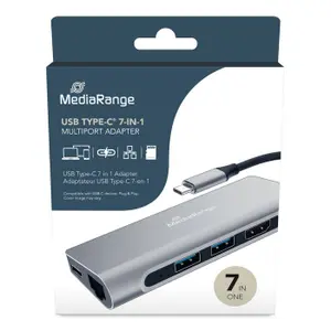 USB-Hub 7 in 1 Mediarange image-2