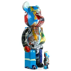 Figurka dekoracyjna Medicom Toy 400% + 100% Bearbrick Jean-Michel Basquiat "Special" image-2