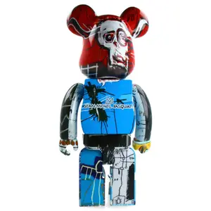 Figurka dekoracyjna Medicom Toy 400% + 100% Bearbrick Jean-Michel Basquiat "Special" image-4