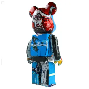 Figurka dekoracyjna Medicom Toy 400% + 100% Bearbrick Jean-Michel Basquiat "Special" image-5