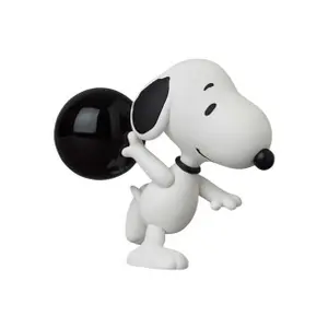 Miniature collectible figurine Medicom Peanuts Bowler Snoopy image-0