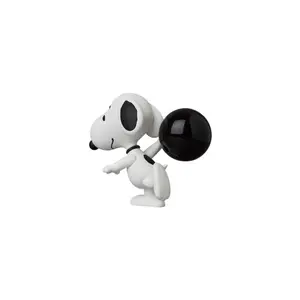 Miniature collectible figurine Medicom Peanuts Bowler Snoopy image-2