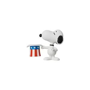 Miniature collectible figurine Medicom Peanuts Americana Uncle Snoopy image-1