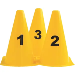 Numbered cones Megaform (x10)