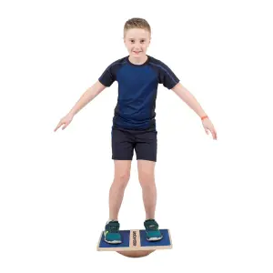 Square wooden balance board Megaform image-1