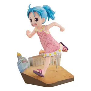Figurine de collection en PVC Megahouse One Piece G.E.M. Series Nefertari Vivi Run! Run! Run! image-2