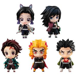Figurine Megahouse Demon Slayer Kimetsu No Yaiba Tanjiro And The Hashiras Mascot Ver. (x5)