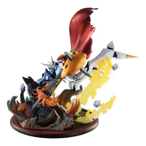 Collectible pvc figurine Megahouse Digimon Adventure Bokura no Uo Gemu! Omegamon vs Diabolomon image-0