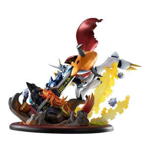 Collectible pvc figurine Megahouse Digimon Adventure Bokura no Uo Gemu! Omegamon vs Diabolomon image-1