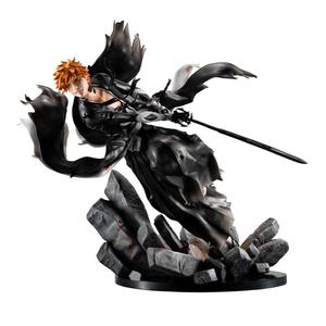 meho835551-pvc-statyett-megahouse-bleach-thousand-year-blood-war-precious-g-e-m-series-ichigo-kurosaki-svart-25-cm