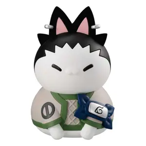 Collectible figurine Megahouse Naruto Shippuden Mega Cat Project Nyanto! The Big Nyaruto Series Shikamaru Nara Reboot Ver. image-0