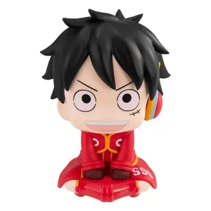 Statuette Megahouse One Piece Look Up Monkey D. Luffy Future Island Egghead Ver. image-0