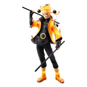 Statuette Megahouse Naruto Shippuden G.E.M. Series Naruto Uzumaki Six Paths Sage Mode 15th Anniversary Ver.