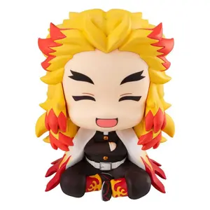 PVC figurine Megahouse Demon Slayer: Kimetsu no Yaiba Look Up Rengoku Kyoujurou Smile Ver. image-0