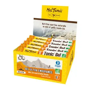Caja de 30 geles energéticos de ultra resistencia Meltonic 20 g image-1