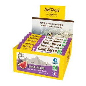 Caja de 25 barritas nutricionales de miel e higos Meltonic 25 g image-0