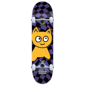 Skates para crianças Meow Skateboards Big Cat Checker Twist