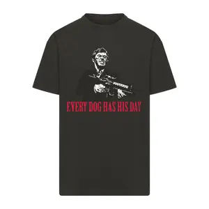 Oversized T-shirt Merchcode Scarface Every Dog image-0