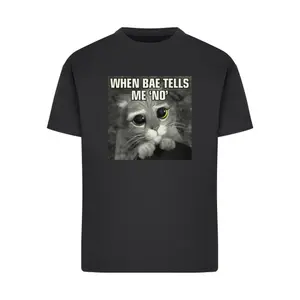 Damen T-Shirt Merchcode Shrek When Bae tells me no