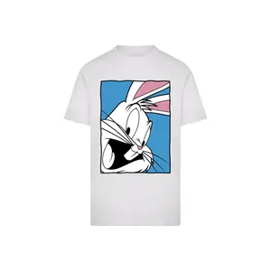 T-shirt Merchcode Looney Tunes Bugs Bunny Funny Face 2.0 image-0