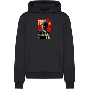 Hooded Sweatshirt Merchcode Pulp Fiction Jules Magazine Cover image-0