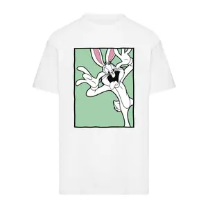 Oversized T-shirt Merchcode Looney Tunes Funny Face image-0