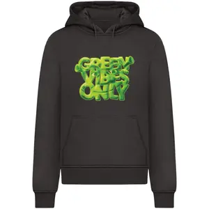 Hooded sweatshirt Merchcode Shrek Green Vibes Only image-0