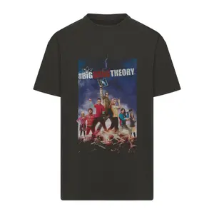Oversized T-shirt Merchcode The Big Bang Theory Poster Heavy image-0