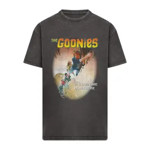 T-shirt Merchcode The Goonies Our Time Acid Wash Loose image-0