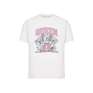 Women's T-shirt Merchcode Queen Crest College image-2