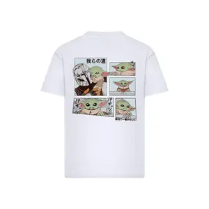 Loose T-shirt Merchcode Star Wars Mandalorian Anime image-2