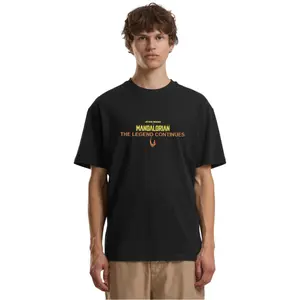 T-shirt Merchcode Star Wars Mandalorian Magazine image-0