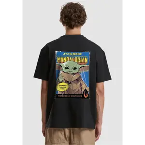 T-shirt Merchcode Star Wars Mandalorian Magazine image-1