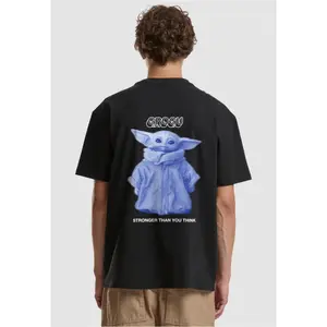 Loose T-shirt Merchcode Star Wars Mandalorian Stronger that you think image-3