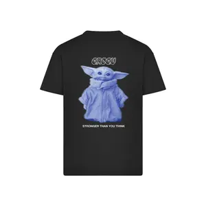 Loose T-shirt Merchcode Star Wars Mandalorian Stronger that you think image-2