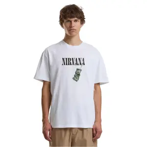 T-shirt Merchcode Nirvana Nevermind Dollar image-0