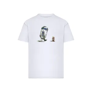 T-shirt Merchcode Star Wars Mandalorian R2D2 image-2
