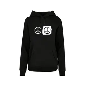 Camisola com capuz para mulher Merchcode Peace - Double Peace