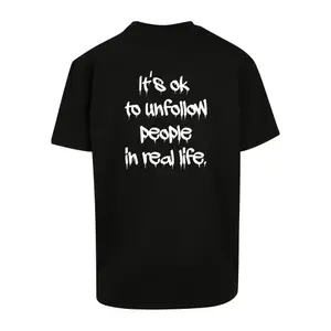 Oversized T-shirt Merchcode Unfollow image-1