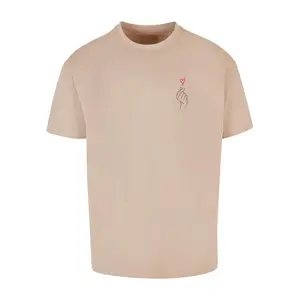 Oversized T-shirt Merchcode Heart Heavy image-0
