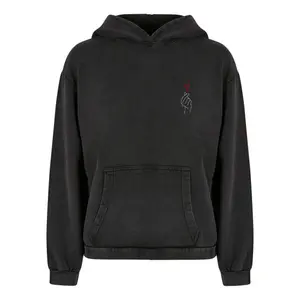 Sweatshirt woman Merchcode Heart Acid Washed