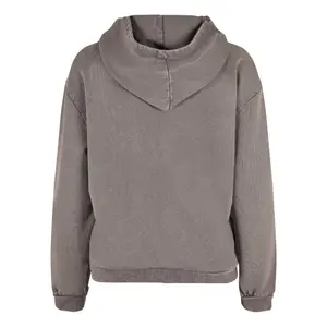 Sweatshirt woman Merchcode Heart Acid Washed image-1