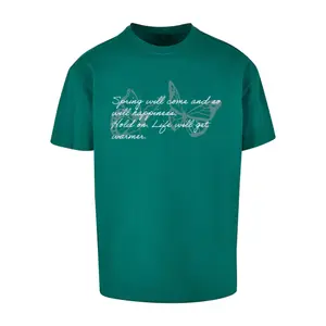 Oversized T-shirt Merchcode Spring Saying Heavy image-0