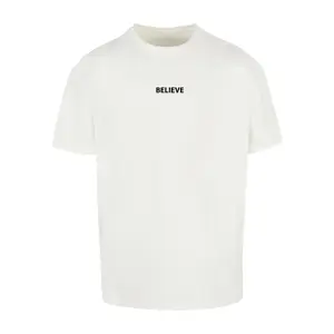 Oversized T-shirt Merchcode Believe Front Heavy image-0