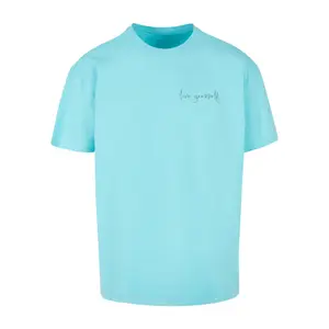 Thick oversized T-shirt Merchcode Love Yourself image-0