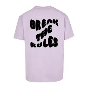 Oversized T-shirt Merchcode Break The Rules Heavy image-1